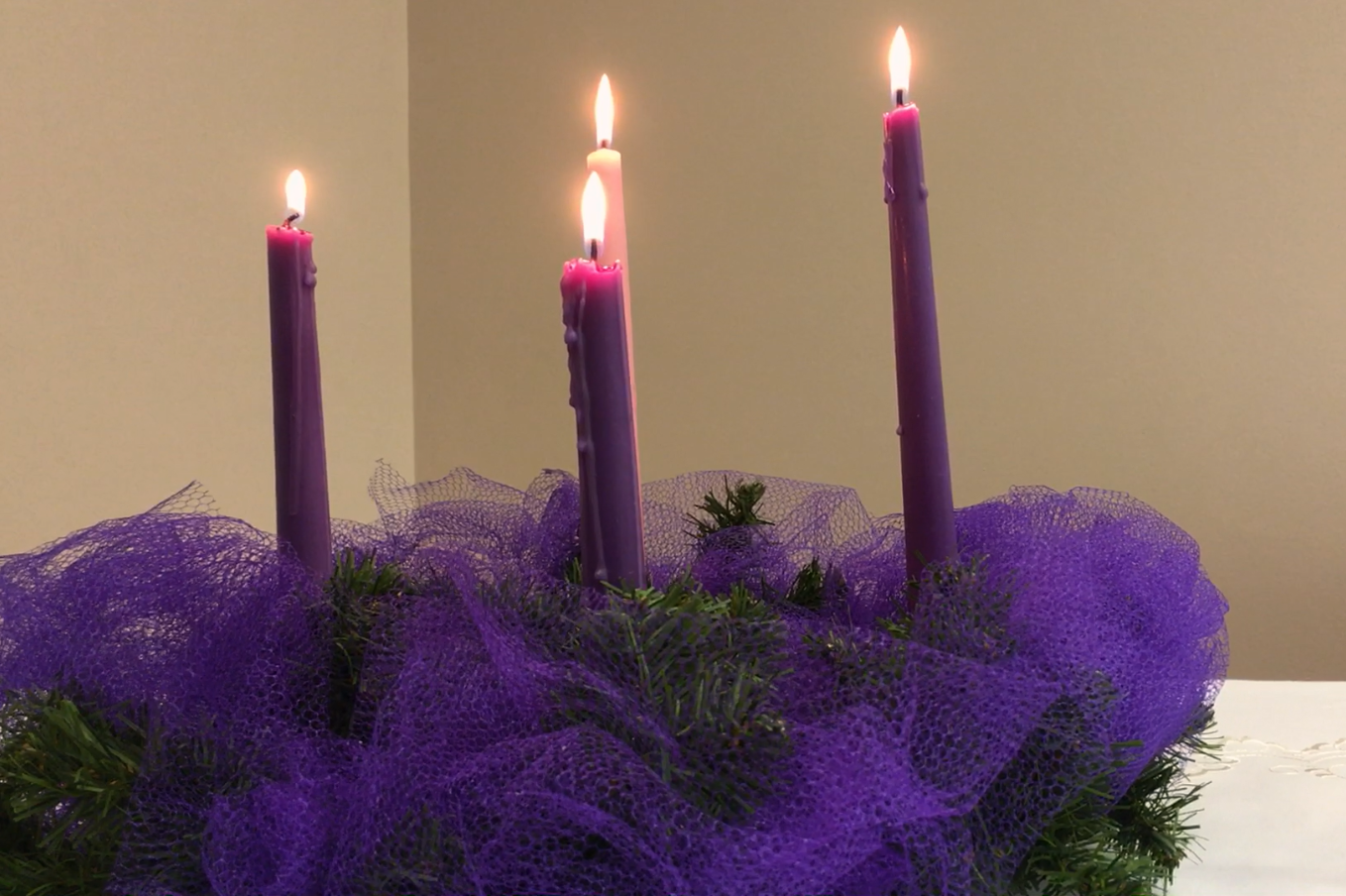 Blessing the <br />Advent Wreath